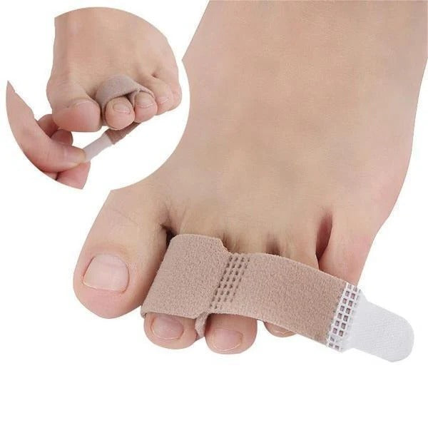 Dual Loop Toe Knuckle Cushion Pad with Silicone Protective Wrap