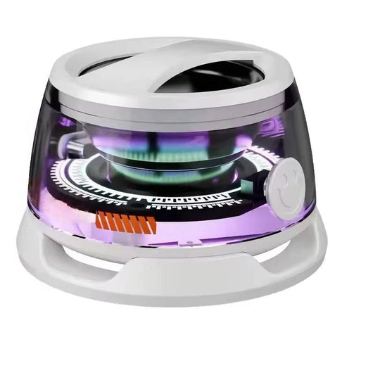 Mini Bluetooth 5.3 Speaker with Magnetic Base and RGB Lighting