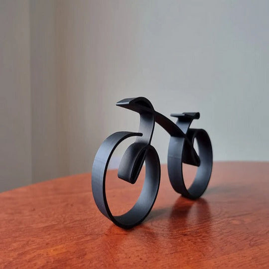 Wire Frame Bicycle Sculpture for Desk Display