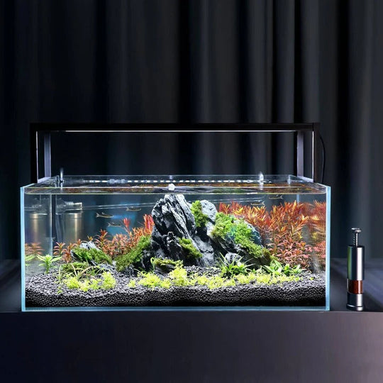 Mini Aquarium Fish Feeder with Compact Design