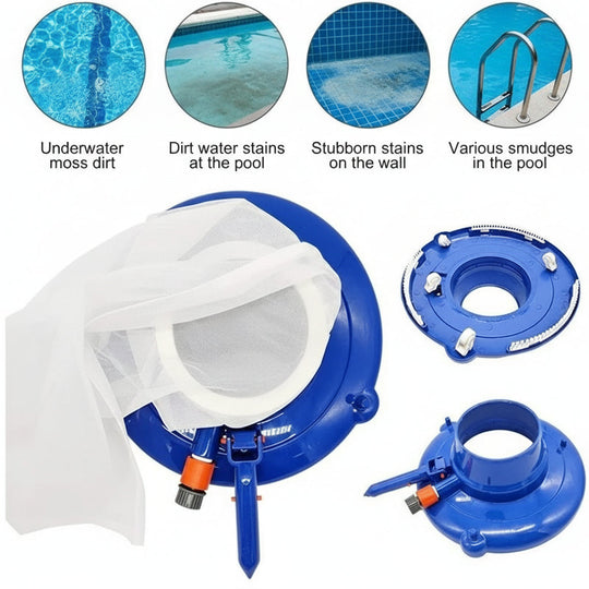 Swimming Pool Leaf Vacuum Cleaner Compatible with Garden Hose