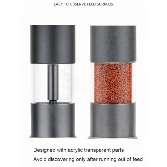 Mini Aquarium Fish Feeder with Compact Design