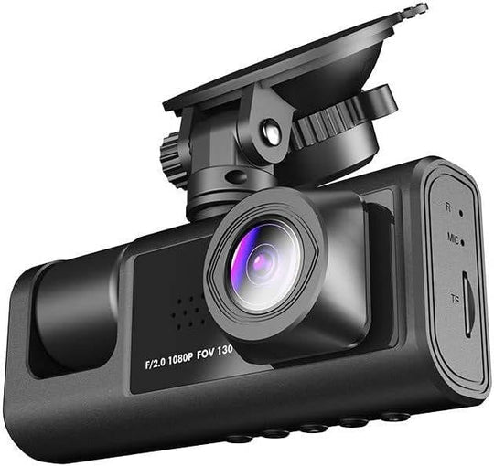 Dual Lens Dash Camera Front and Rear with 2 Inch Screen and Parking Monitor