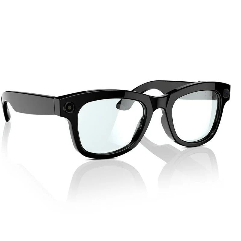 Smart Glasses with Built-In Video Camera and Bluetooth Audio