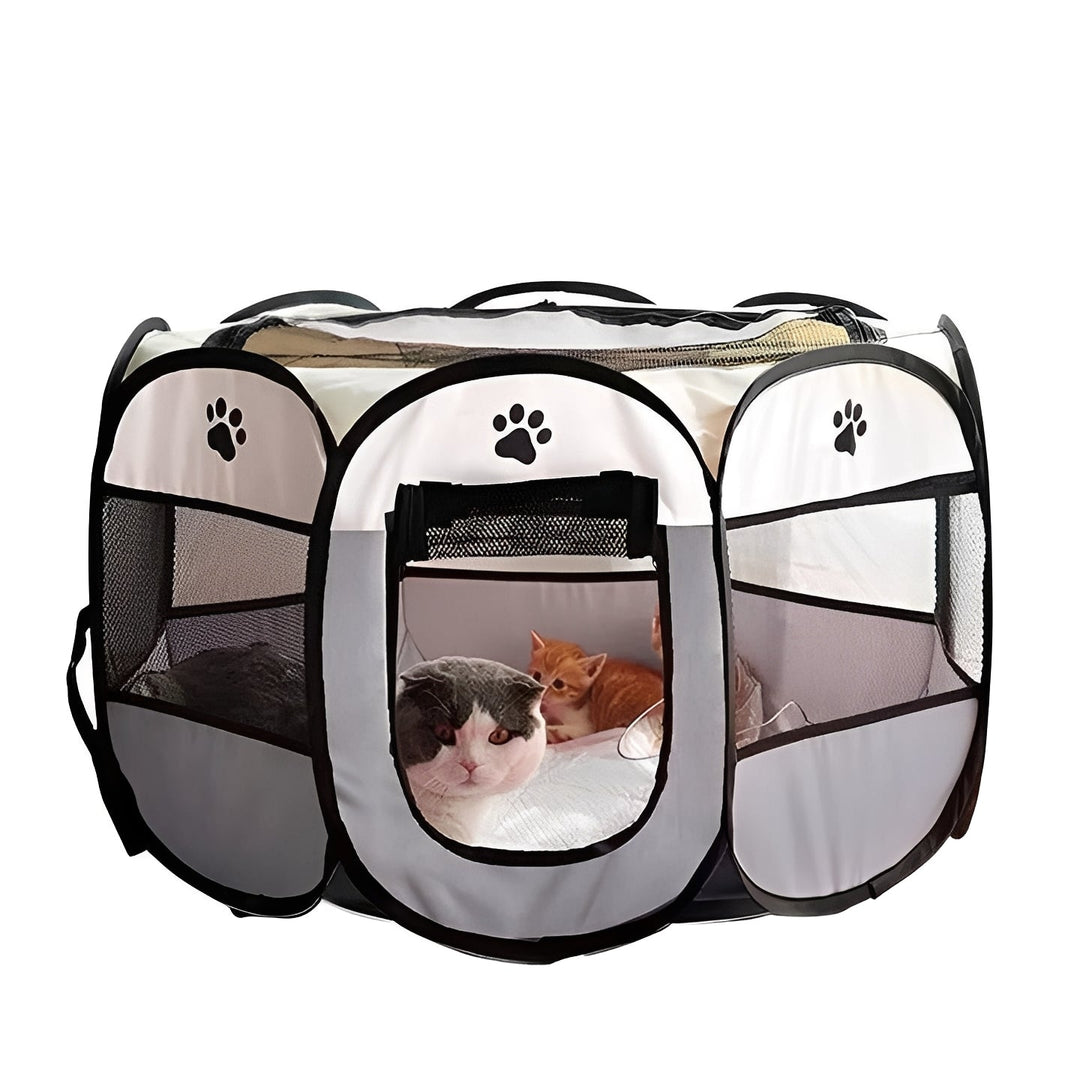 Indoor Outdoor Pet Tent for Cats and Small Dogs