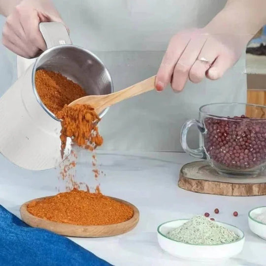 Compact Electric Grain Mill for Fresh Flour and Cereal Grinding