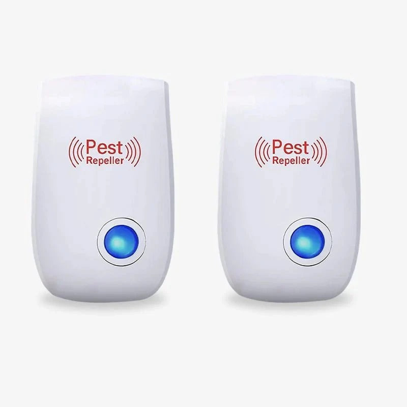 Ultrasonic Pest Repeller for Indoor Home Use with Single Button Design