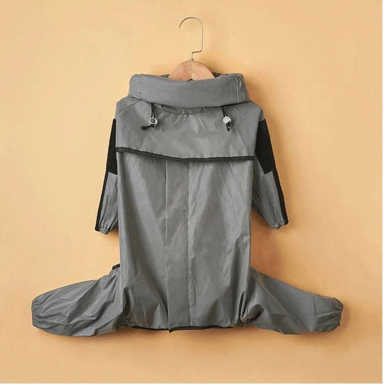 Waterproof Dog Raincoat with Adjustable Fit