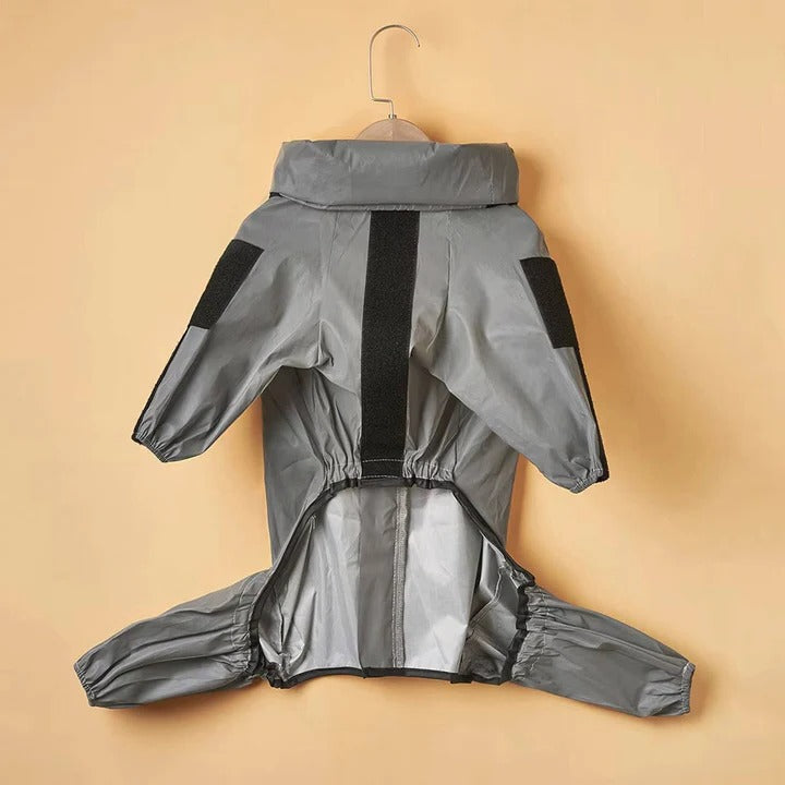 Waterproof Dog Raincoat with Adjustable Fit