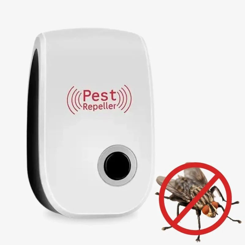Ultrasonic Pest Repeller for Indoor Home Use with Single Button Design
