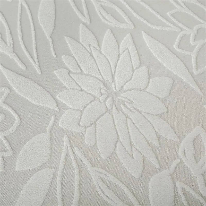 Jacquard Sofa Slipcover with Sunflower Pattern and Skirt