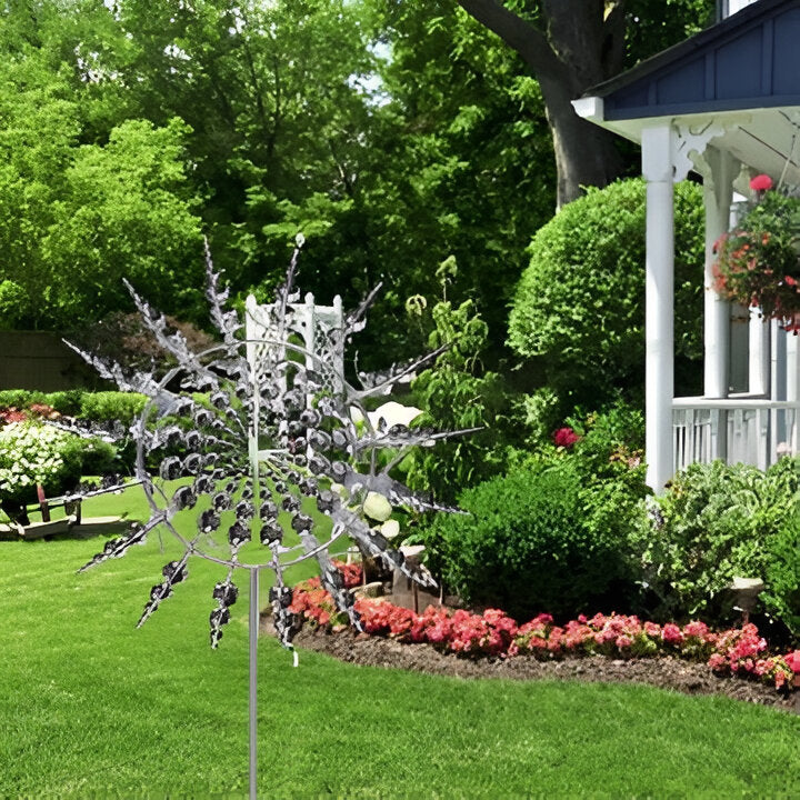 Anti-Rust Magical Metal Windmill, Kinetic Metal Wind Spinners