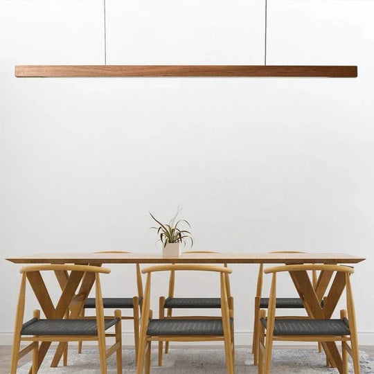 Hanging Pendant Light with Adjustable Height and LED Illumination