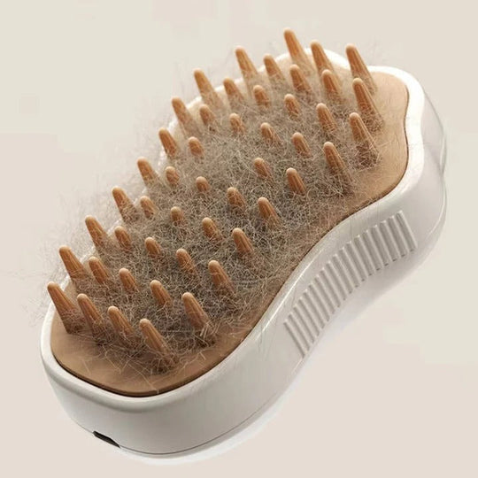 Steam Pet Grooming Brush for Dogs
