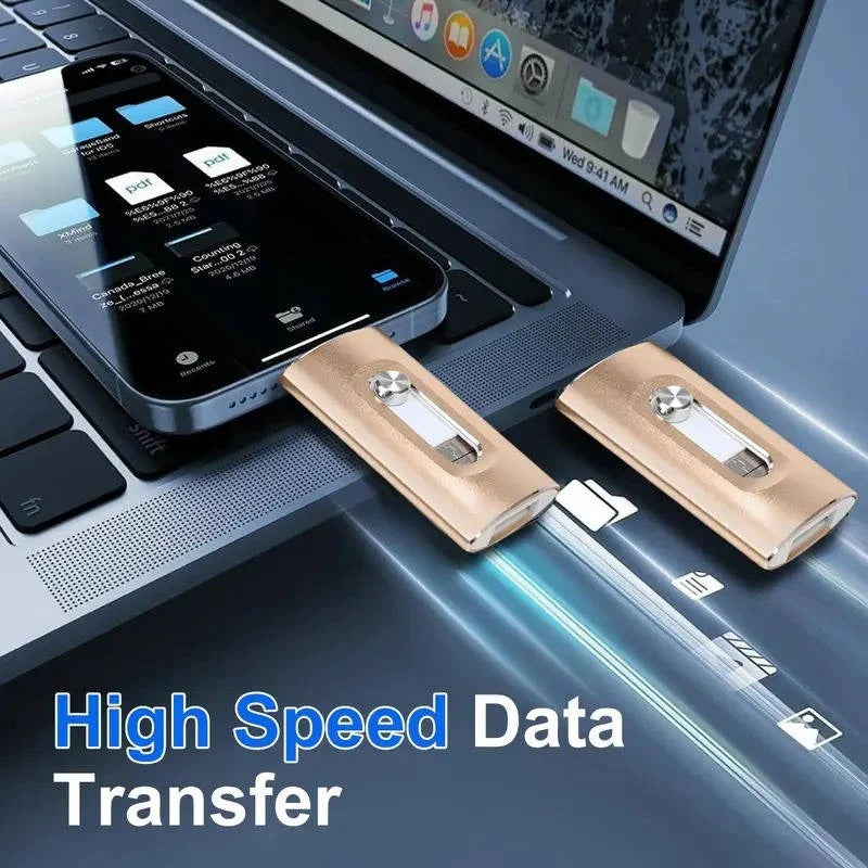 USB Flash Drive for Phone Photo Backup with Multi Device Support