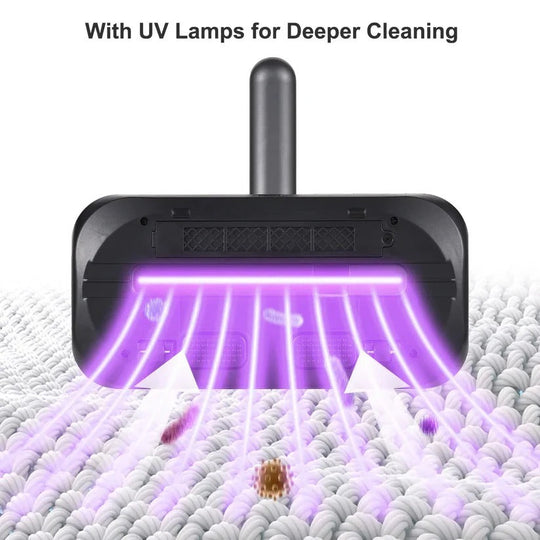 Cordless UV Vacuum Cleaner with 2 Speeds for Mattress and Sofa Care