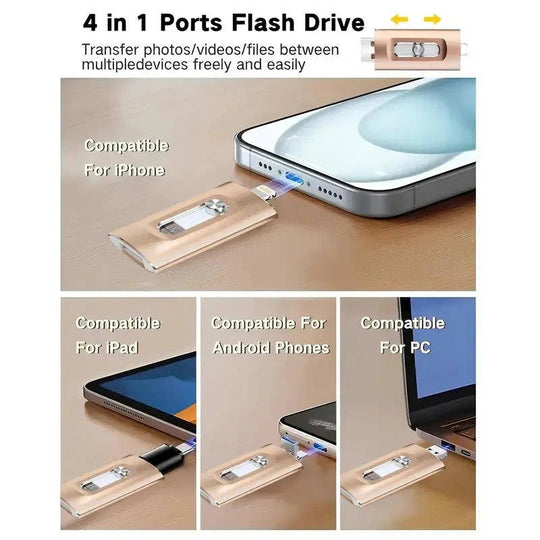 USB Flash Drive for Phone Photo Backup with Multi Device Support