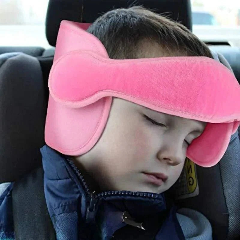 Adjustable Child Car Seat Head Support Strap for Travel Naps