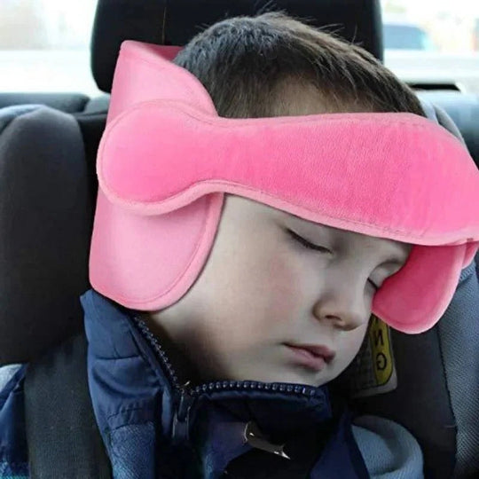 Adjustable Child Car Seat Head Support Strap for Travel Naps