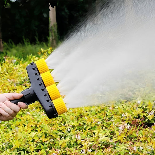Multipurpose Hose Nozzle Attachment for Garden Spraying