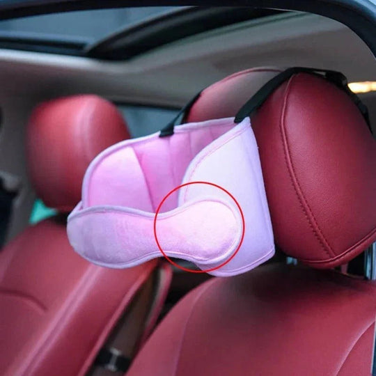 Adjustable Child Car Seat Head Support Strap for Travel Naps
