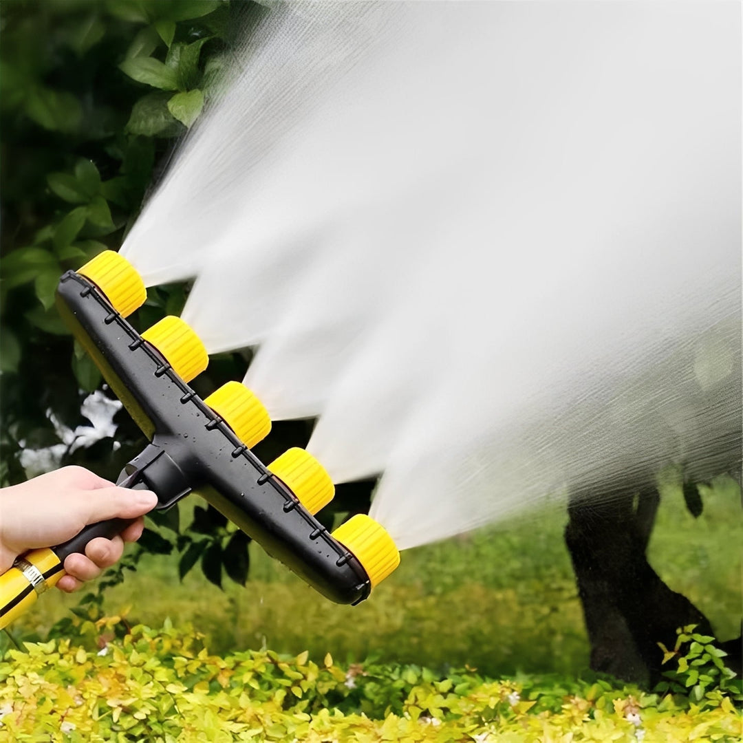 Multipurpose Hose Nozzle Attachment for Garden Spraying