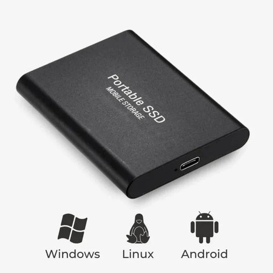 Portable External SSD with USB 3.2 for High-Speed Storage