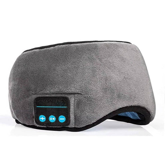 Bluetooth Sleep Mask Headphones with Adjustable Fit and Built-In Speakers