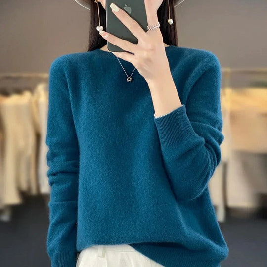 Merino Wool Sweater for Autumn and Winter