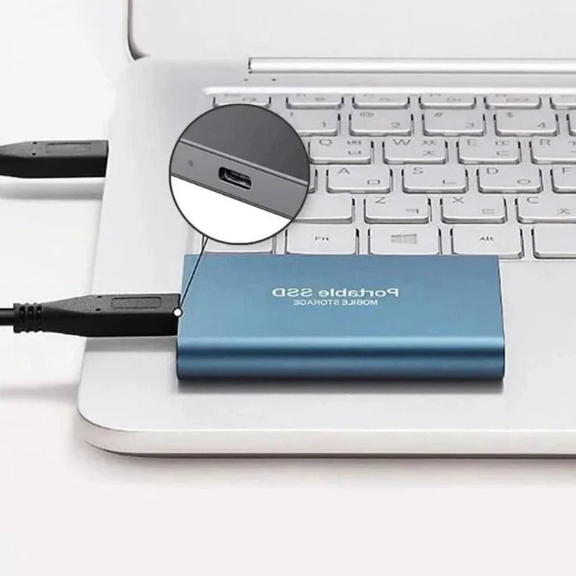 Portable External SSD with USB 3.2 for High-Speed Storage