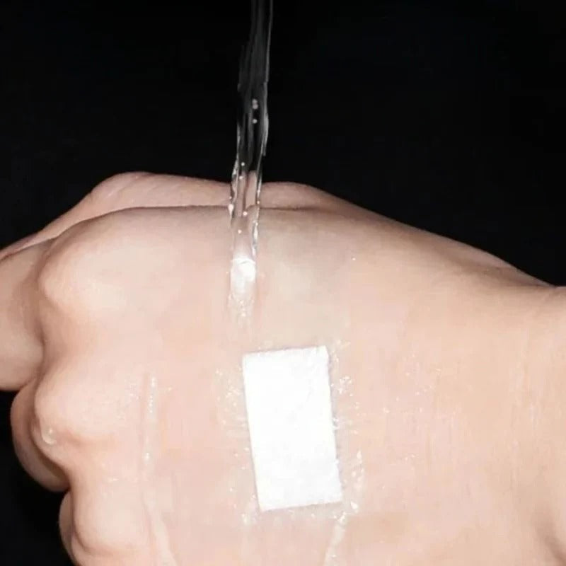 Waterproof Clear Adhesive Bandages with Breathable Design, 120 Pack