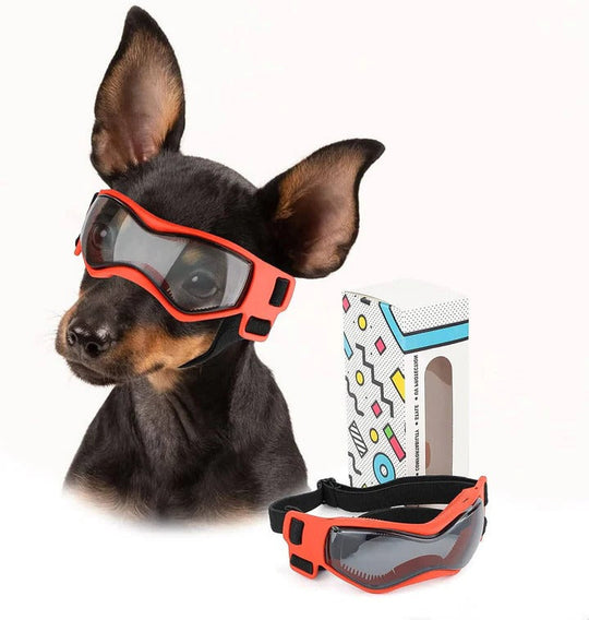 Ventilated Dog Goggles with Adjustable Strap