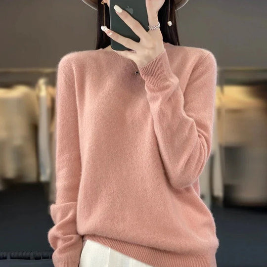 Merino Wool Sweater for Autumn and Winter