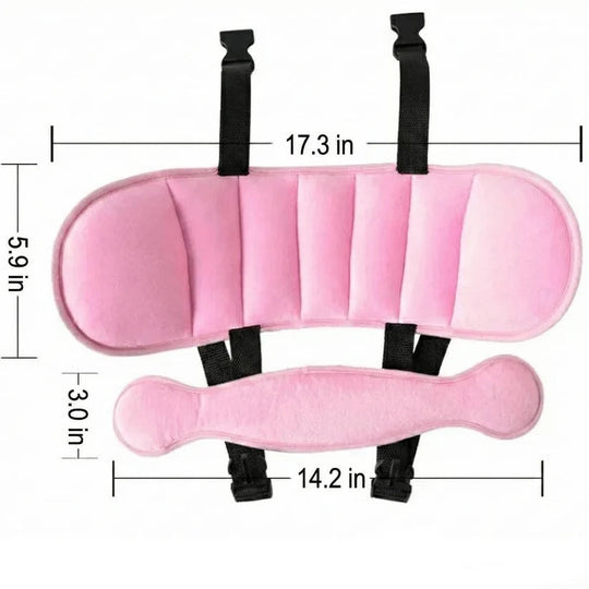 Adjustable Child Car Seat Head Support Strap for Travel Naps
