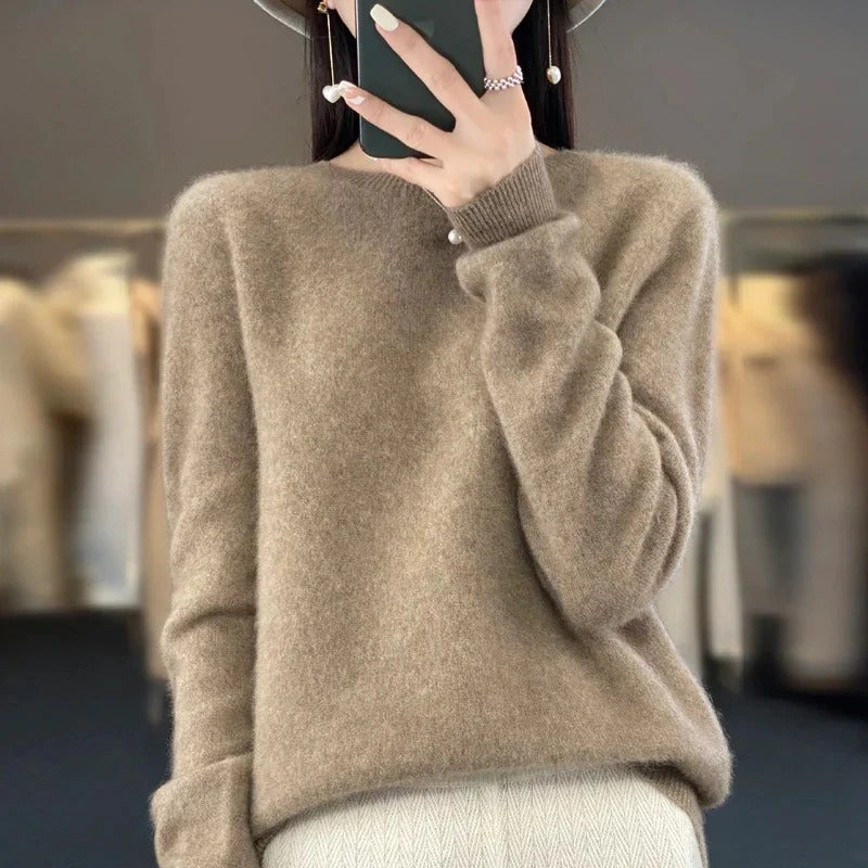 Merino Wool Sweater for Autumn and Winter