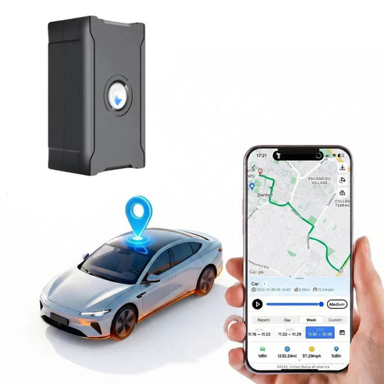 Wireless GPS Vehicle Tracker with IoT SIM, Geo Fence and Alerts