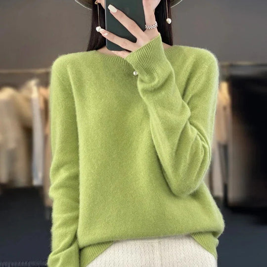Merino Wool Sweater for Autumn and Winter
