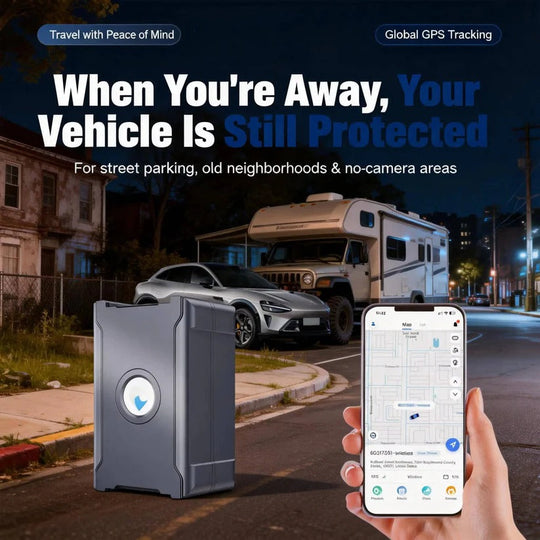 Wireless GPS Vehicle Tracker with IoT SIM, Geo Fence and Alerts