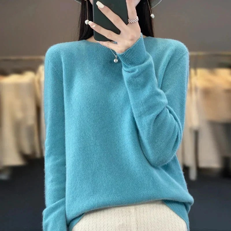 Merino Wool Sweater for Autumn and Winter
