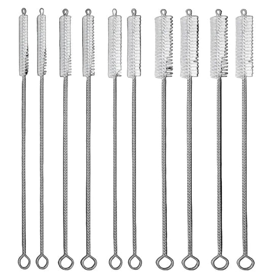 Reusable Straw Cleaning Brush Set for Cleaning, 10 Pieces
