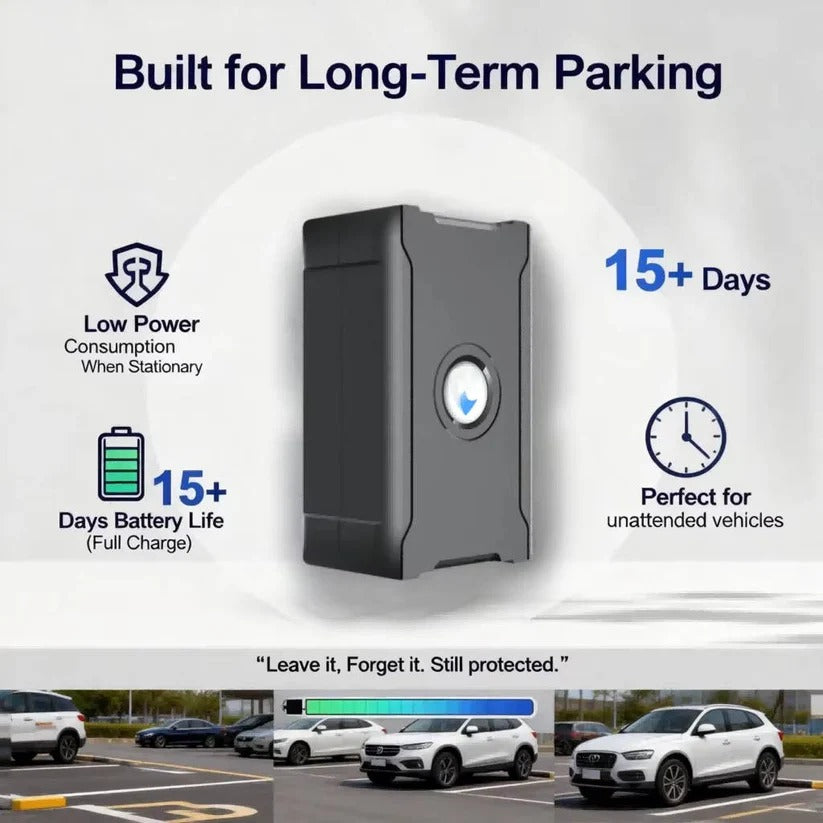 Wireless GPS Vehicle Tracker with IoT SIM, Geo Fence and Alerts