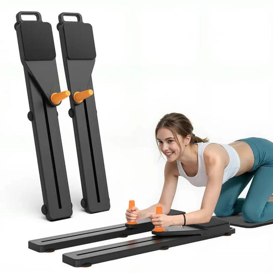 Core Training Board with Ab Roller Resistance Bands and Knee Mat