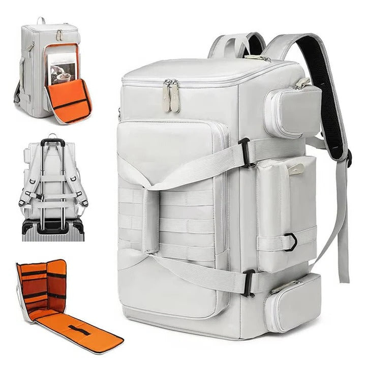 Travel Backpack with Laptop Pocket and Multi-Compartment Design