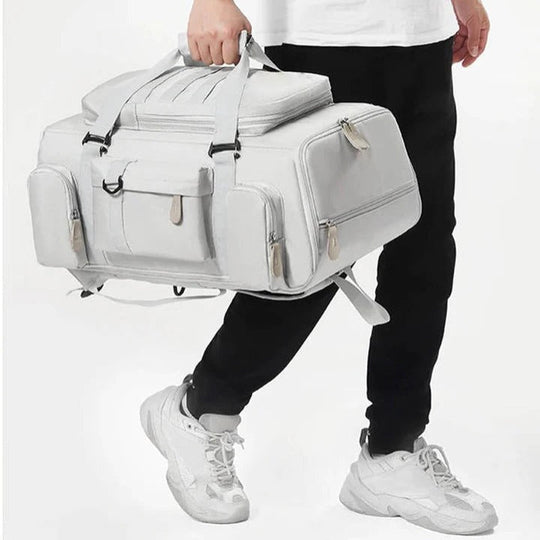 Travel Backpack with Laptop Pocket and Multi-Compartment Design