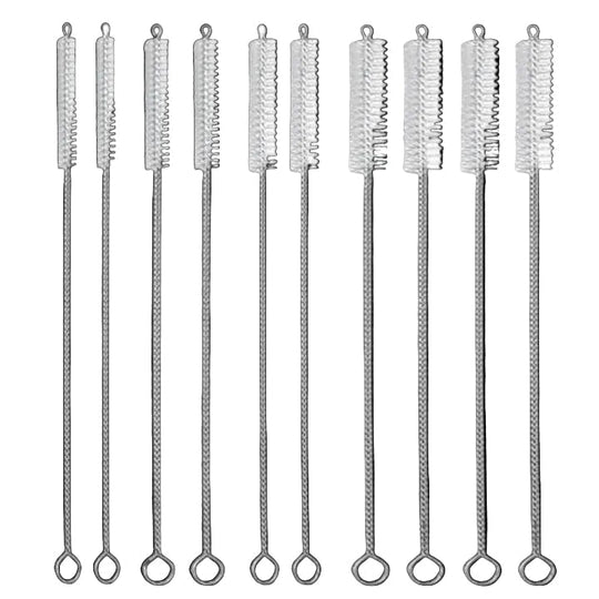 Reusable Straw Cleaning Brush Set for Cleaning, 10 Pieces