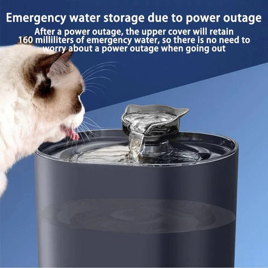 Automatic Cat Water Fountain with Filtration System