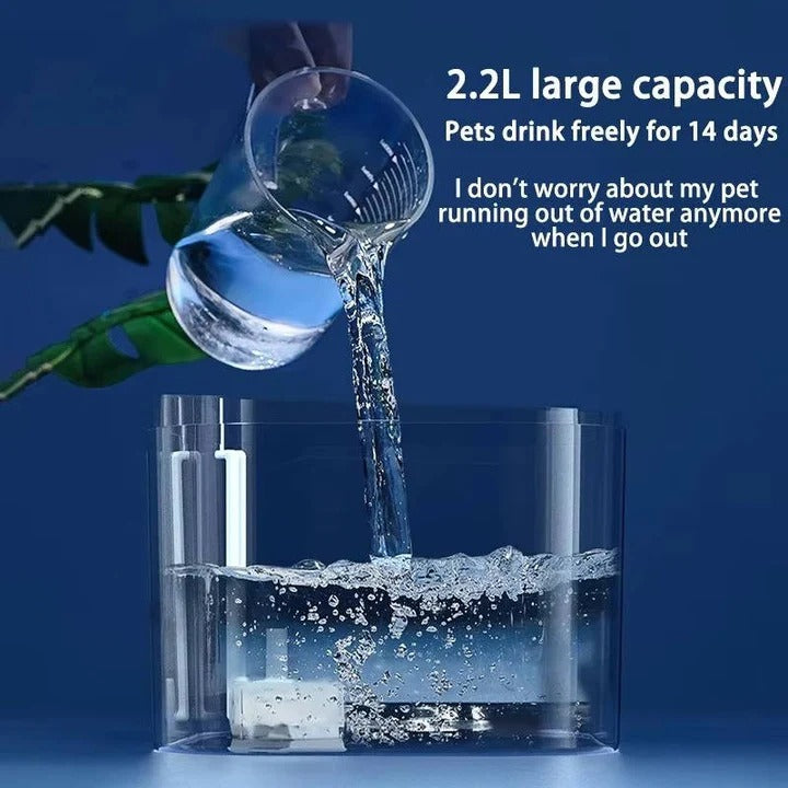 Automatic Cat Water Fountain with Filtration System