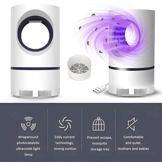 Electric UV Mosquito Trap Lamp for Indoor and Outdoor Use