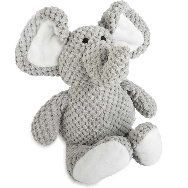Squeaky Plush Dog Toy with Crinkle and Chew Features