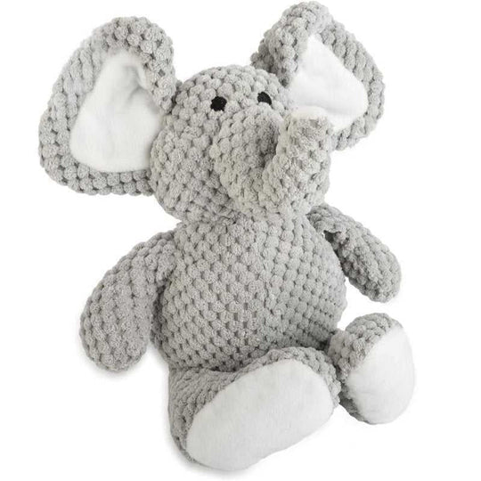 Squeaky Plush Dog Toy with Crinkle and Chew Features